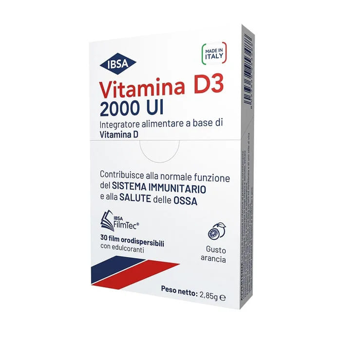 VITAMINA D3 IBSA 2000 UI 30 FILM ORODISPERSIBILI