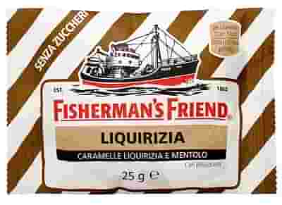 FISHERMAN'S FRIEND LIQUIRIZIA CARAMELLE LIQUIRIZIA E MENTOLO SENZA ZUCCHERI 25 G