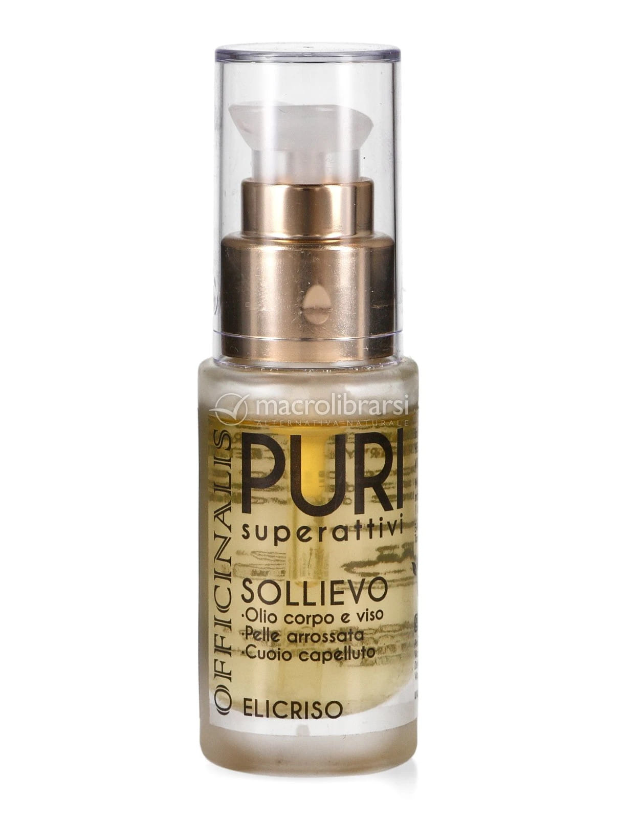PURI OLII SUPERATTIVI SOLLIEVO ALL'ELICRISO 30 ML