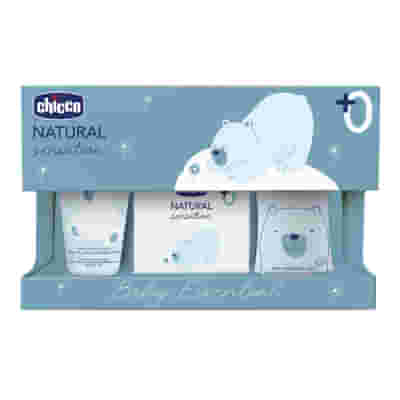 CHICCO NATURAL SENSATION SET BAGNOSHAMPOO+CREMA CORPO+PROFUMO