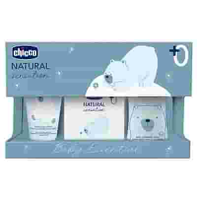 CHICCO NATURAL SENSATION SET BAGNOSHAMPOO+CREMA CORPO+PROFUMO