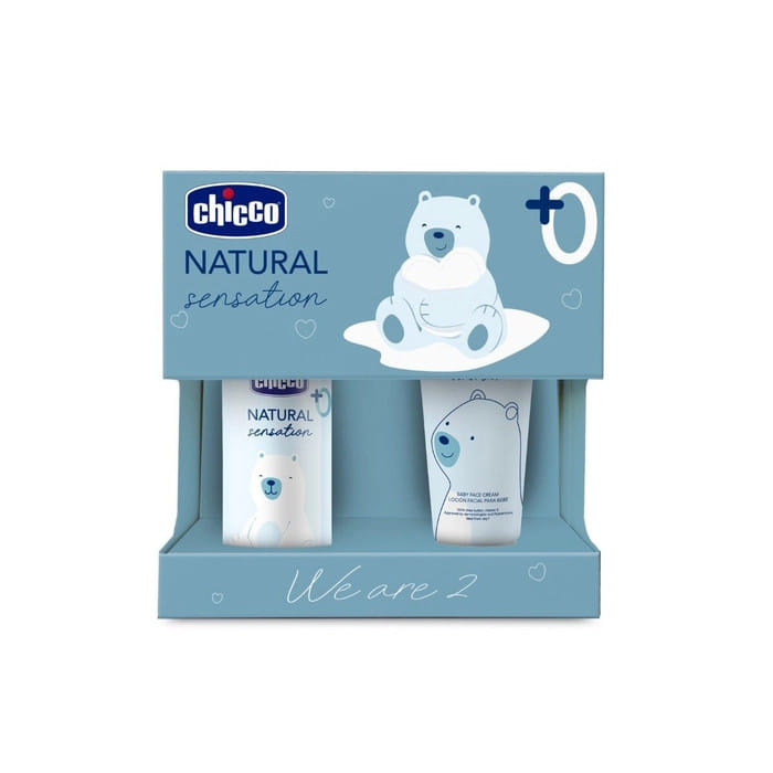 CHICCO NATURAL SENSATION SET OLIO CREMA VISO