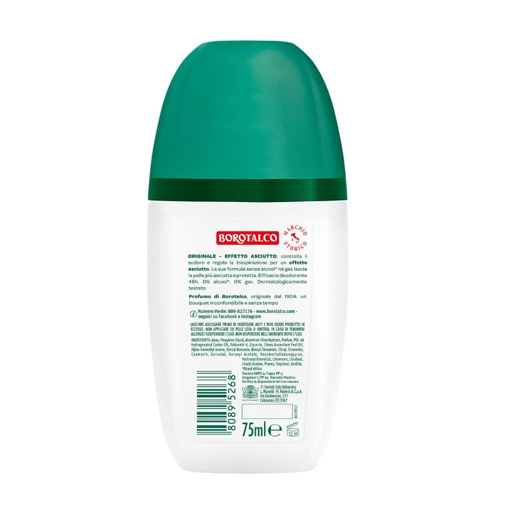 BOROTALCO DEO VAPO ORIGINALE 75 ML