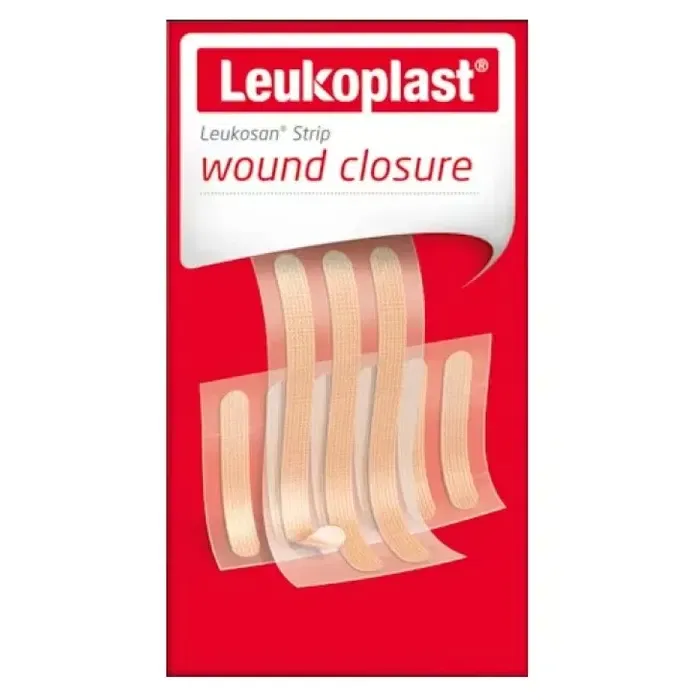 Cerotto Leukoplast Wound Closure Strip 12 X100 Mm 2 Buste X  6 Cerotti Ciascuna