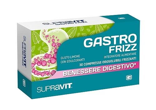 Supravit Gastro Frizz 30 Compresse Orosolubili Frizzanti