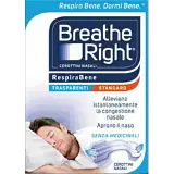 CEROTTI NASALI BREATHE RIGHT TRASPARENTI 10 PEZZI