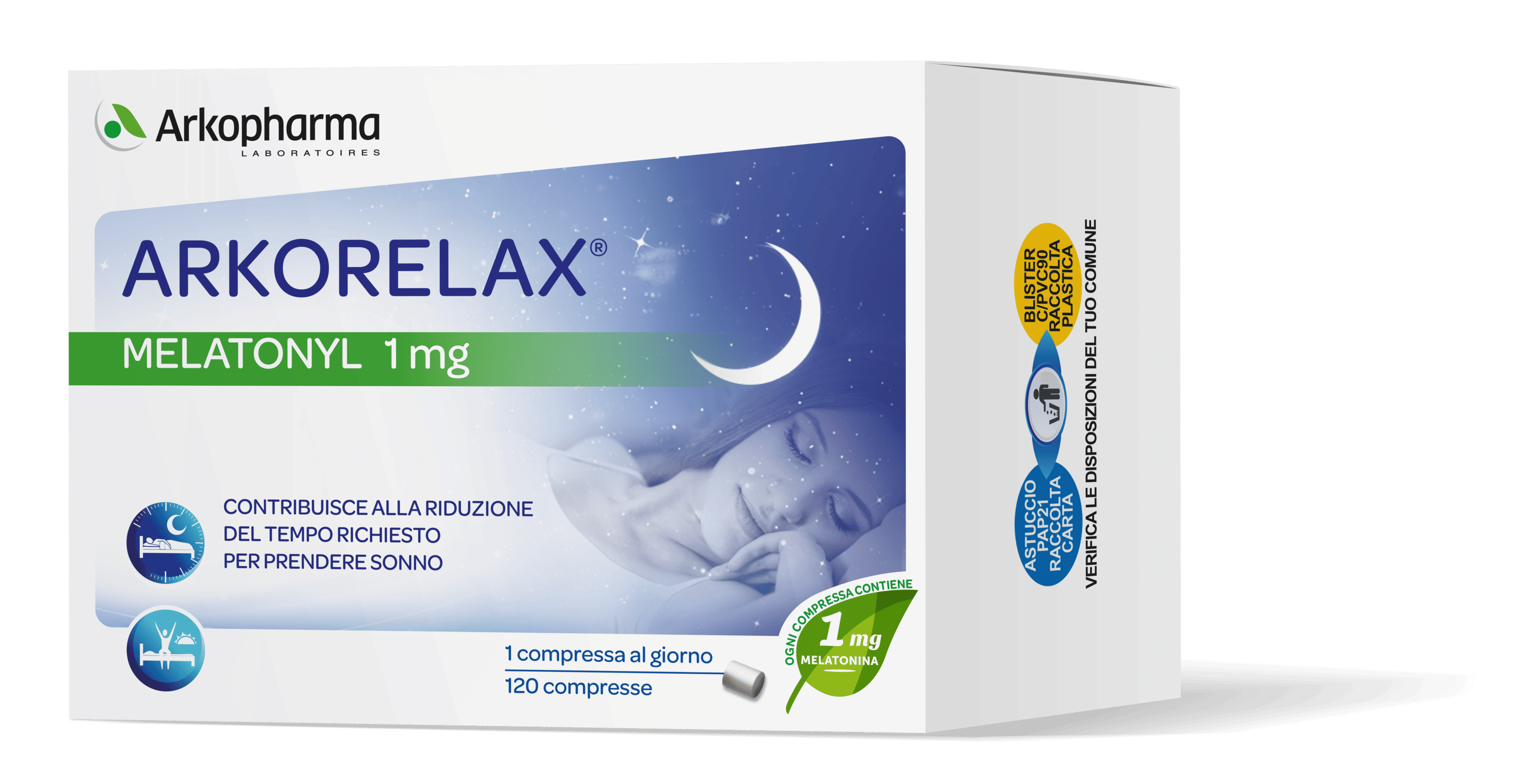 ARKORELAX MELATONYL 120 COMPRESSE
