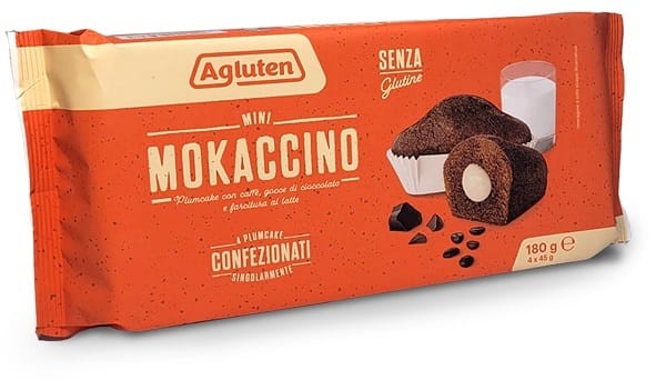 Agluten Mini Mokaccino 4 X 45 G