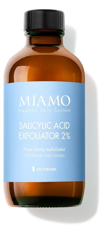 MIAMO MINI-SIZE MIAMO ACNEVER SALICYLIC ACID EXFOLIATOR 2% 20 ML
