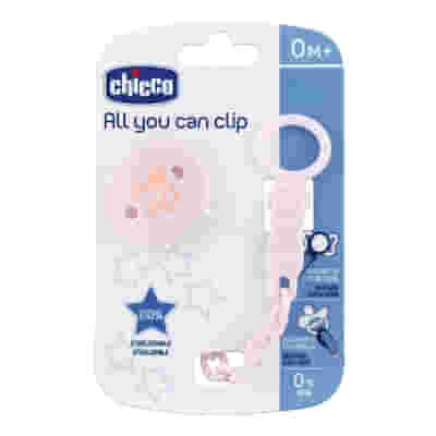CHICCO CLIP UNIVERSALE ROSA