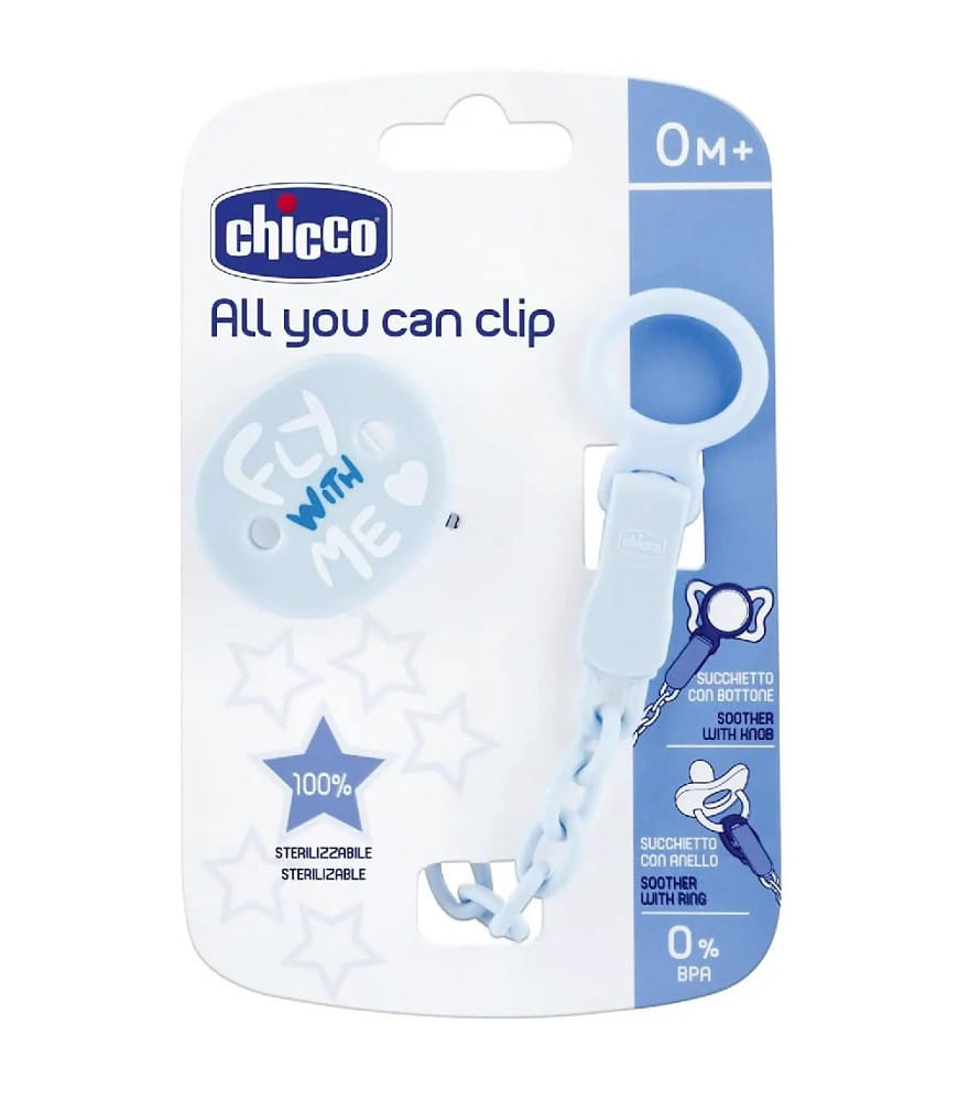 CHICCO CLIP UNIVERSALE AZZURRA