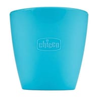 CHICCO BIBERON SILICONE AZZURRO 6 MESI+