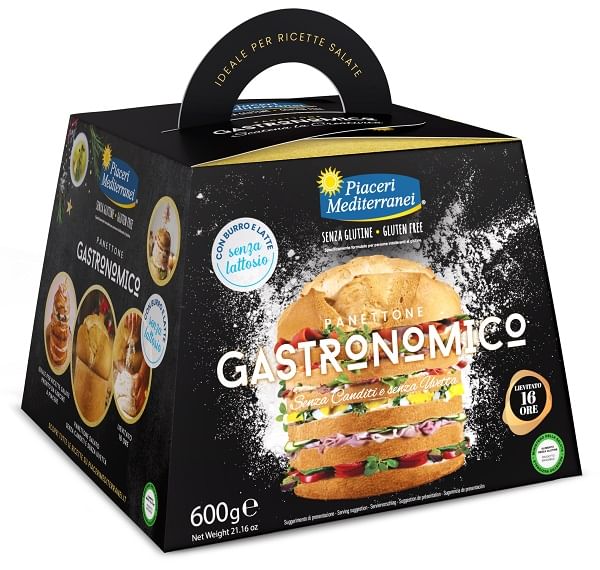 PIACERI MEDITERRANEI PANETTONE GASTRONOMICO 600 G