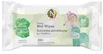 BABY WET WIPES NATURAL 64 PEZZI
