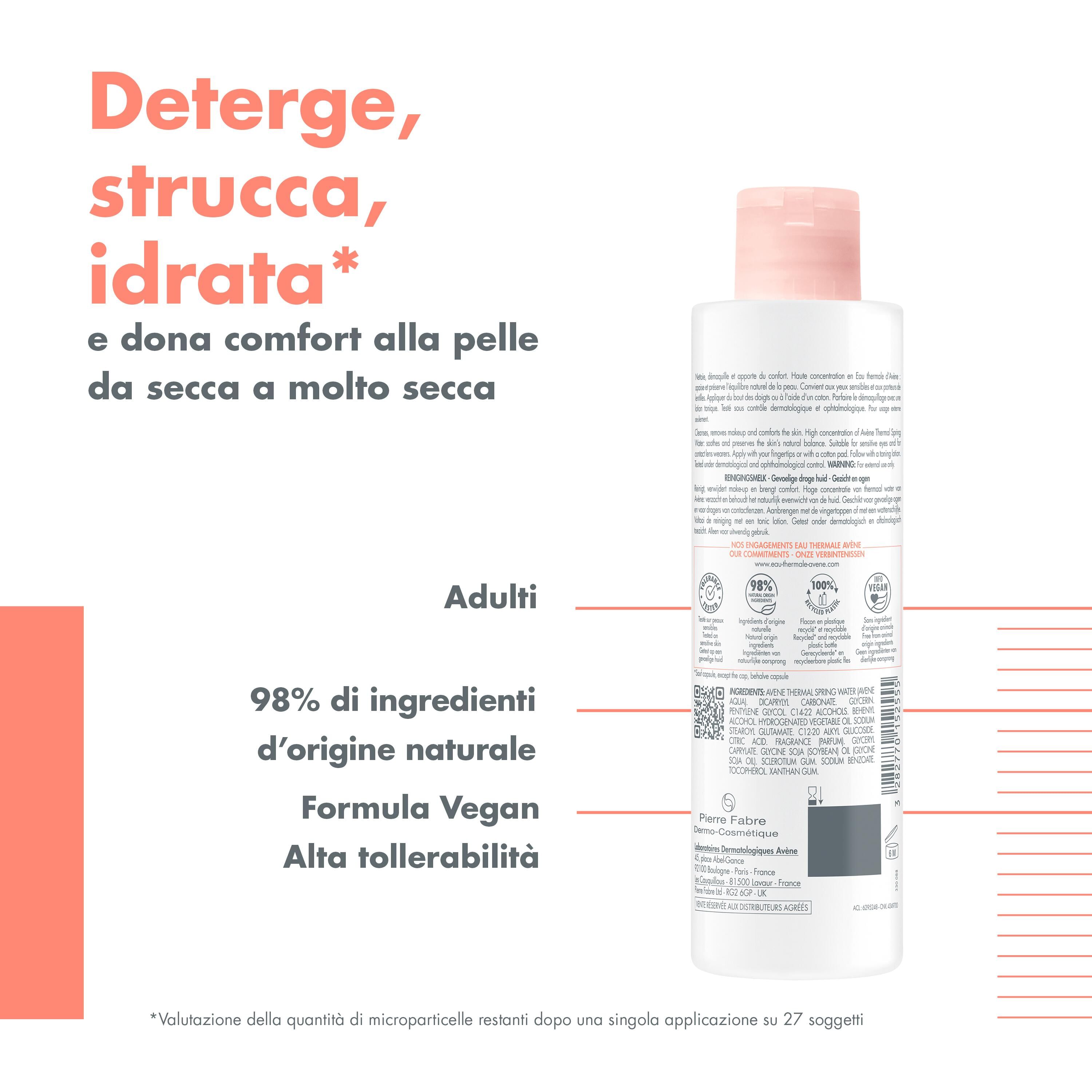 AVENE LATTE DETERGENTE DELICATO NUOVA FORMULA 200 ML