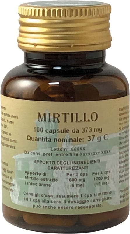 MIRTILLO 100 CAPSULE