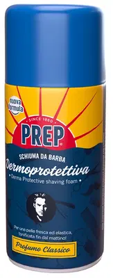 PREP SCHIUMA BARBA DERMOPROTETTIVA PROFUMO CLASSICO 300 ML PREP SCHIUMA BARBA DERMOPROTETTIVA PROFUMO CLASSICO 300 ML