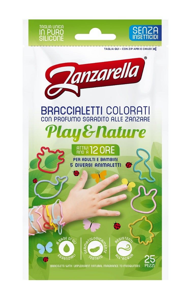 Zanzarella Braccialetti Paly&Nature 25 Pezzi