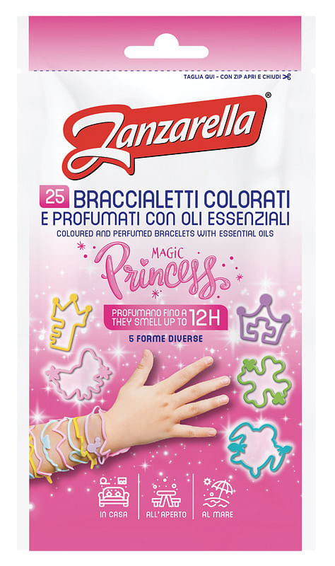 Zanzarella Braccialetti Princess 25 Pezzi