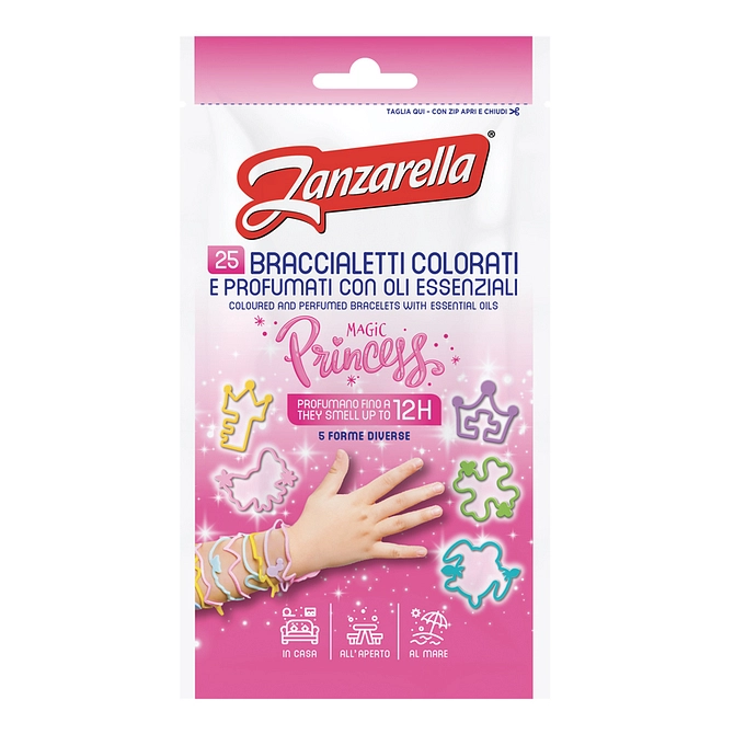 Zanzarella Braccialetti Princess 25 Pezzi