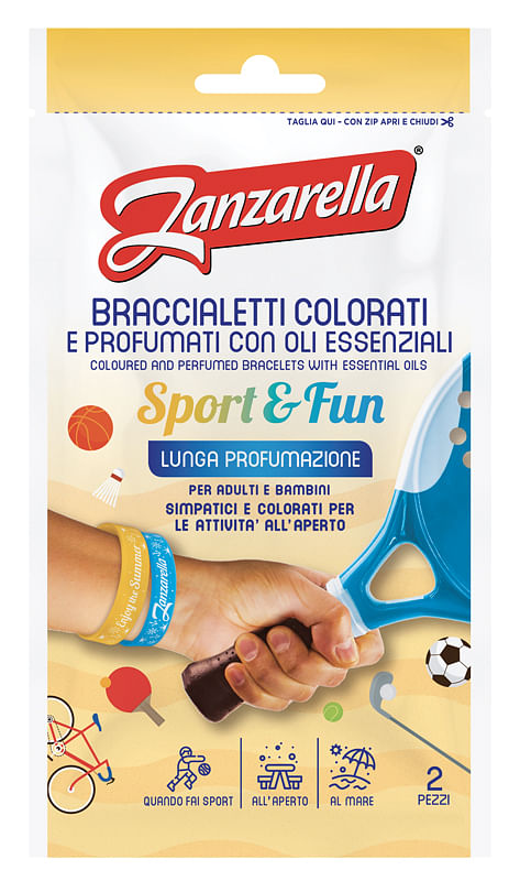 Zanzarella Braccialetti Sport&Fun 2 Pezzi