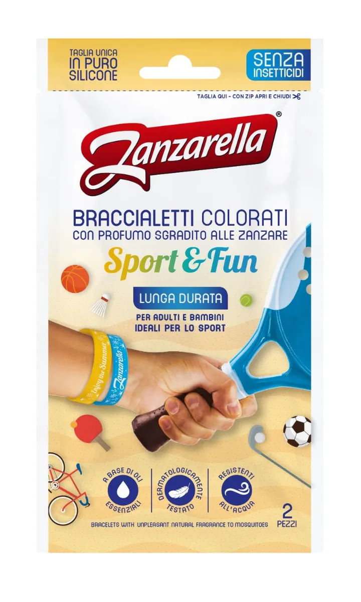 ZANZARELLA BRACCIALETTI SPORT&FUN 2 PEZZI