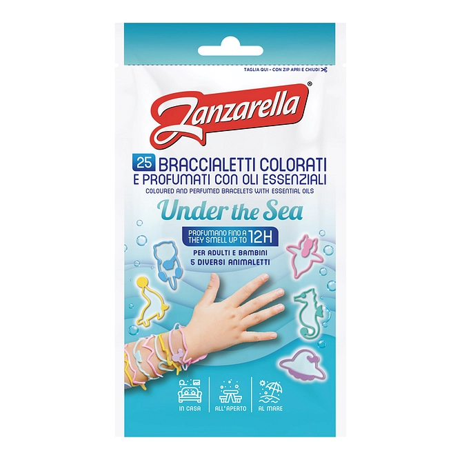 Zanzarella Braccialetti Under The Sea 25 Pezzi