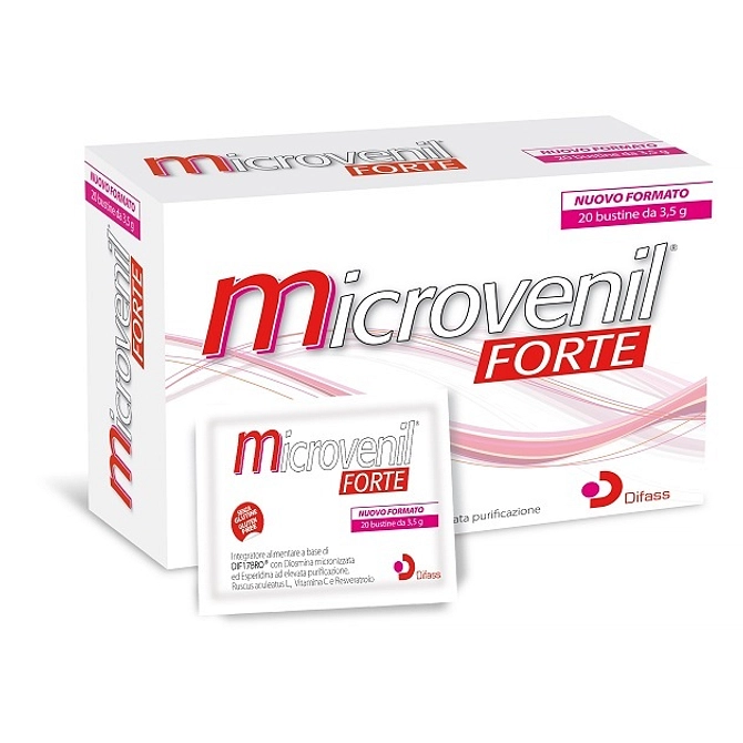 Microvenil Forte 20 Bustine Da 3,5 G