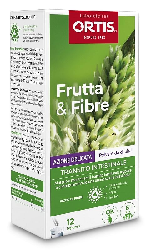 Frutta & Fibre Azione Delicata 12 Stick