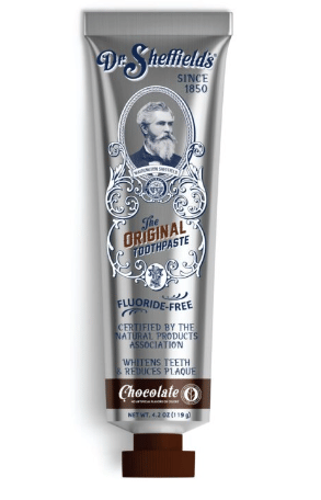DR SHEFFIELD'S DENTIFRICIO SENZA FLUORO CIOCCOLATO 140 G