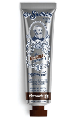 DR SHEFFIELD'S DENTIFRICIO SENZA FLUORO CIOCCOLATO 140 G