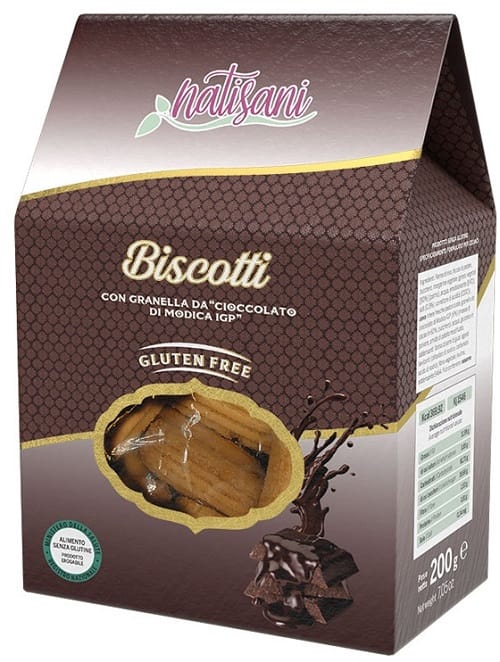 BISCOTTI AL CIOCCOLATO DI MODICA IGP 200 G