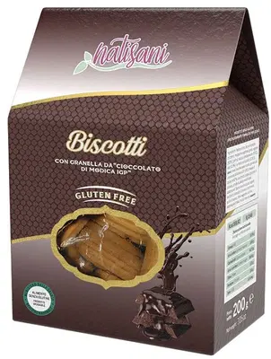 BISCOTTI AL CIOCCOLATO DI MODICA IGP 200 G BISCOTTI AL CIOCCOLATO DI MODICA IGP 200 G