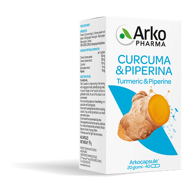 ARKOCPS CURCUMA + PIPERINA 40 CAPSULE
