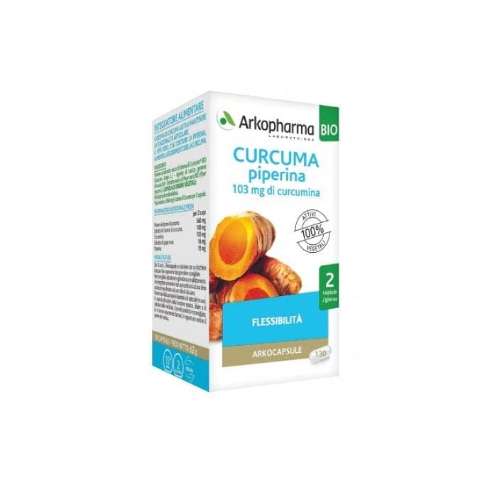 Arkocps Curcuma + Piperina 130 Capsule