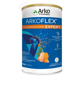 ARKOFLEX EXPERT COLLAGENE ARANCIA POLVERE 390 G ARKOFLEX EXPERT COLLAGENE ARANCIA POLVERE 390 G