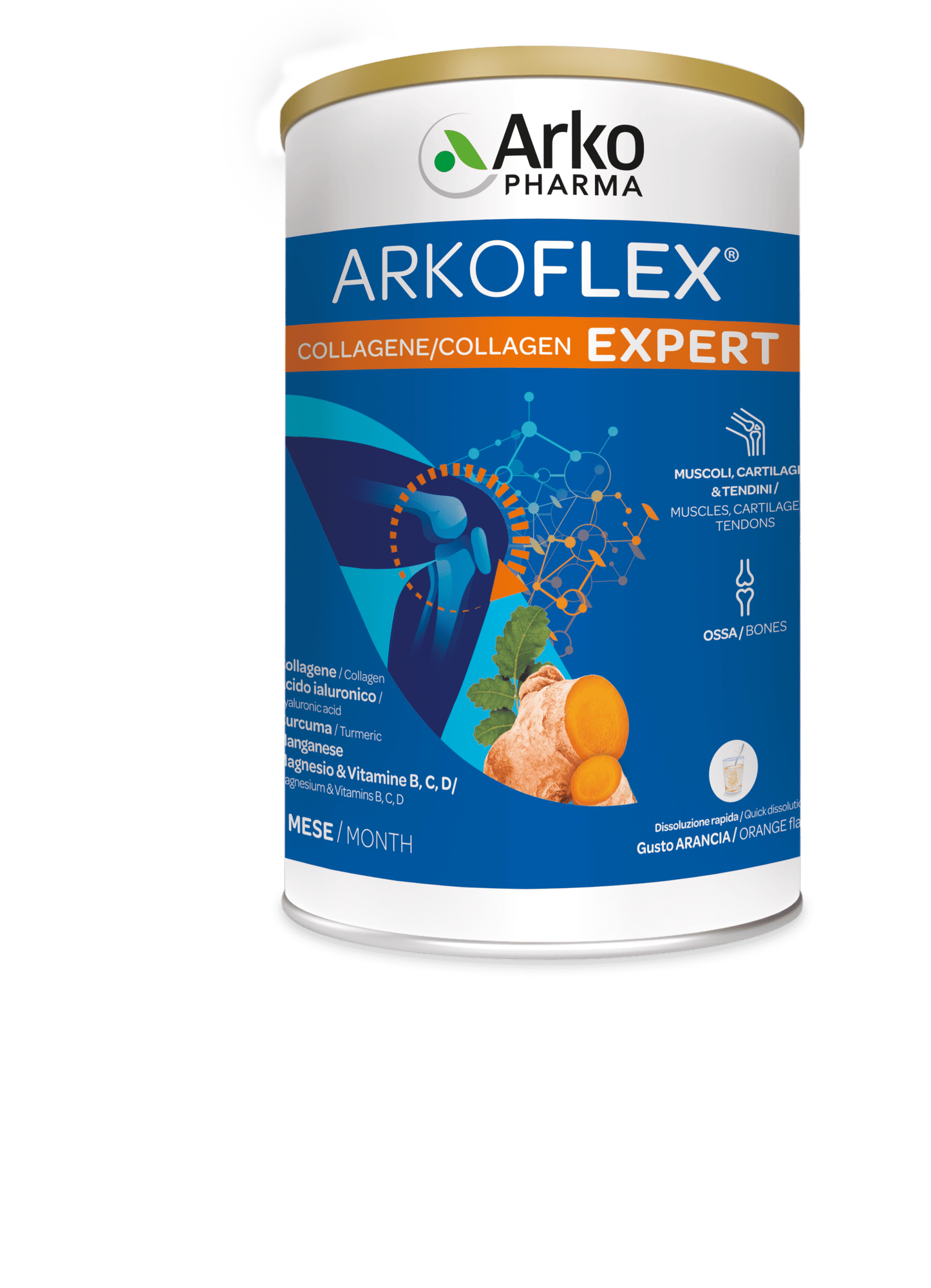 Arkoflex Expert Collagene Arancia Polvere 390 G
