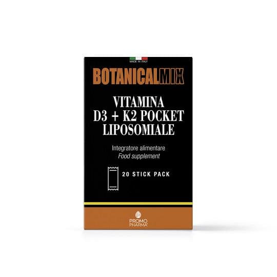 Vitamina D3+K2 Liposomiale Pocket 20 Stick