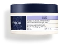 PHYTO PARIS VIOLET MASCHERA ANTI GIALLO RIPARATRICE PER CAPELLI BIONDI DECOLORATI GRIGI BIANCHI 200 ML