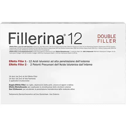 FILLERINA 12 DOUBLE FILLER MITO BASE- GRADO 5 -FLAC 30+30 ML