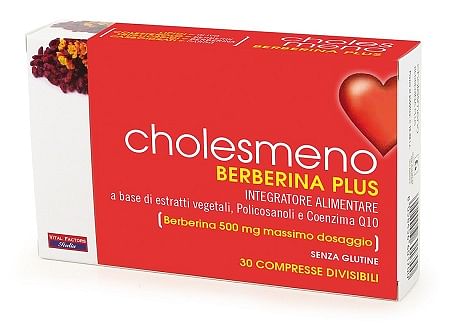 Cholesmeno Berberina Plus 30 Compresse