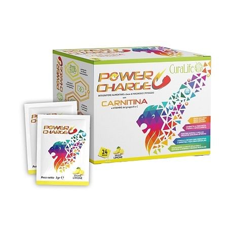 Curalife Powercharge Carnidina Limone 24 Bustine