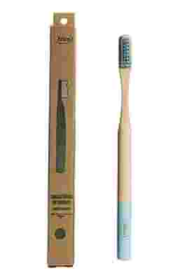 ETICO SPAZZOLINO ADULTO PREMIUM BAMBU AZZURRO