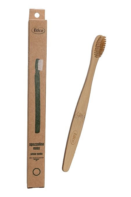 Etico Spazzolino Adulto Easy Basic Bambu Beige