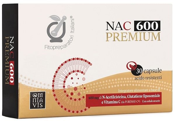 Fitopreparatori Italiani Nac 600 Premium 30 Capsule