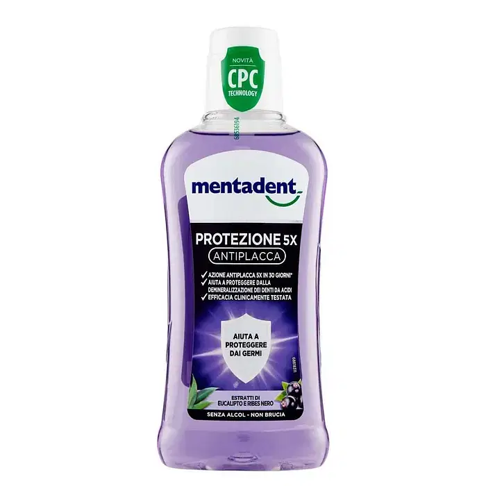 Mentadent Collutorio Cpc Antiplacca 400 Ml