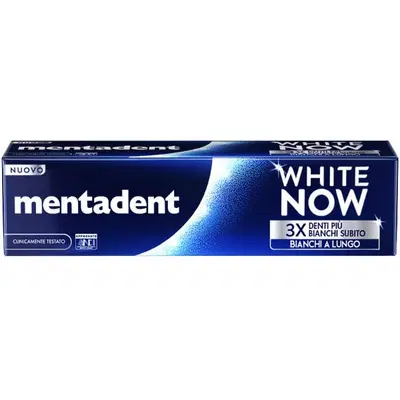 MENTADENT DENTIFRICIO WHITE NOW ORIGINAL 75 ML MENTADENT DENTIFRICIO WHITE NOW ORIGINAL 75 ML