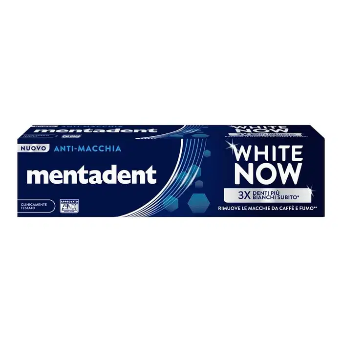 Mentadent Dentifricio White Now Anti Macchia 75 Ml