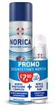 NORICA PROTEZIONE COMPLETA DISINFETTANTE AEROSOLO AZIONE VIRUCIDA ESSENZA BALSAMICA 300 ML + MOUSSE MANI DISINFETTANTE E IDRATANTE MUSCHIO BIANCO