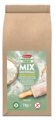 ALIMENTAZIONE DEDICATA MIX UNIVERSALE SENZA GLUTINE 500 G ALIMENTAZIONE DEDICATA MIX UNIVERSALE SENZA GLUTINE 500 G